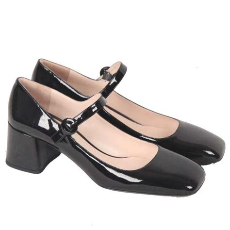 prada leather mary janes|pumps and mary jane shoes.